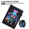 thumbnail image 3 of TECH CIRCLE iPad 10th Generation Case 10.9 Inch 2022, PU Leather Folio Adjustable Smart Stand Wallet Case with Auto Sleep/Wake Protective Covers for Apple iPad 10th Generation 10.9", Cat, 3 of 7