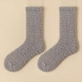 thumbnail image 2 of Daznico Socks for Women - Women's Autumn and Winter Warm Solid Color Mid Length Socks, 2 of 7