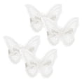 thumbnail image 5 of 9 pares de bordados de bordado encaje mariposa clips de pelo encaje barrette niña pelo arcos, 5 of 5