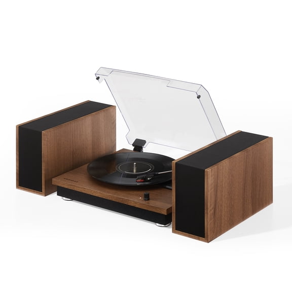 Crosley Riff Bluetooth Vinyl Record Player with Speakers, 3-Speed Turntable, 6 Modular Layouts