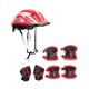 thumbnail image 3 of Casco de bicicleta para niños, protector de alta fiabilidad para patinaje, equipo de bicicleta de equilibrio para patineta, multideporte y equitación Rojo, 3 of 8