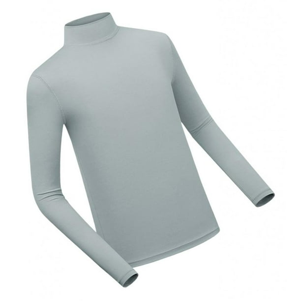Camisa de seda de hielo para hombre de Golf, ropa deportiva cómoda con protección solar, ropa protectora de manga larga, camisetas de Golf para , Gris XL