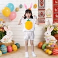 thumbnail image 2 of Easter Outfits for Girls Short Sleeve Top Shorts and Hats Set Dress up Performance Clothes Kids Outfits 10-11 Years, 2 of 4