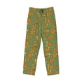 thumbnail image 4 of Goofa Squirrel And Nuts Printed Soft Pajama Pants for Men, Wide Leg Comfy Casual Lounge Yoga Pants-Small, 4 of 9