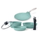 thumbnail image 1 of Paquete Batería de Cocina JADE COOK Jade Smart 5 Piezas Mango Desmontable Comal Nueva Generación, 1 of 9