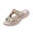 Beige, variant on Women Fashionable And Casual Spring And Summer Beach Hollow-Out Open-Toe Wedge Heel Brown 7.5