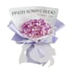 thumbnail image 3 of Ramo de flores de magnolia de imitación DIY, flores artificiales, elegante regalo de boda pétalos de púrpura, 3 of 9