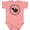 Mauve, variant on French Horn Music Boys or Girls Baby Bodysuit
