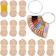 thumbnail image 1 of 12 pinzas de madera para hilo, ideales para enrollar hilo de lana. Incluyen anillos de hierro., 1 of 6