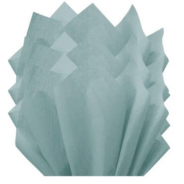 100 Sheets Brown & Sage Tissue Paper 15x20 Inches | Gift Wrap Craft Paper With 12 Gift Tags