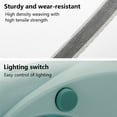 thumbnail image 4 of Retractable Dog Leash with LED Flashlight, 360°Tangle Free Long Leash with Poop Bag Dispenser(Green), 4 of 8
