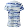 thumbnail image 3 of T-shirt à Manches Courtes pour Femmes, Mode Été, Imprimé, Col Rond, Coupe Ordinaire, 3 of 4