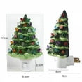 thumbnail image 6 of BESTSKY 2026 New Ceramic Christmas Tree,Tabletop Christmas Tree Lights Decoration,4.7In Pre Lit Small Artificial Xmas Tree,Glowing Tree with Base,Xmas Tree for Centerpiece Christmas&Halloween Decor, 6 of 7