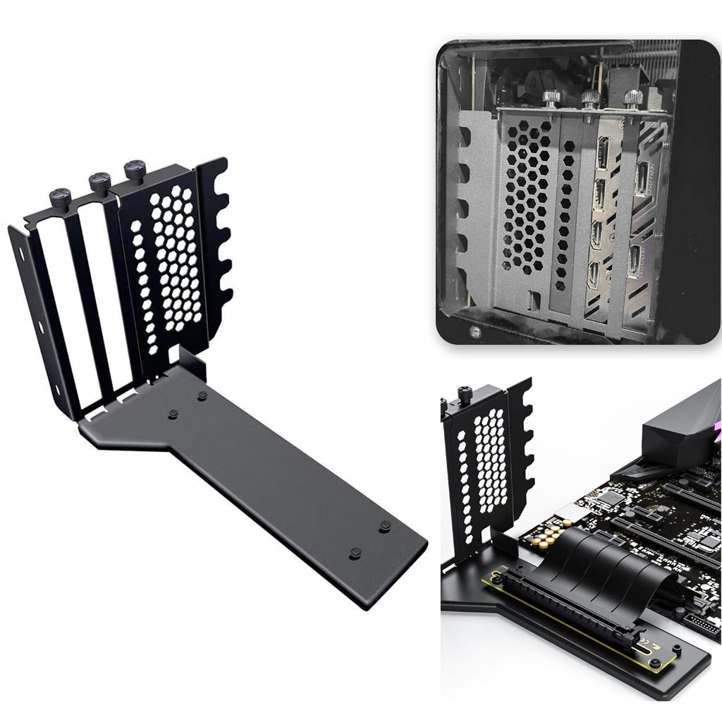 ZPAQI Versatility PCIe 4.0 x16 Graphics Card Vertical Stand with Enhances Airflows