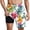 White#03, variant on MAIHAN Mens Swimming Trunks with Compression Liner Swim Shorts 7 inch Quick Dry Bathing Suit Anti Chafe Boardshorts Swimwear(Green#04,XXXL)