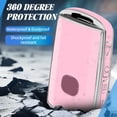 thumbnail image 5 of Key Fob Cover Compatible with Mazda 3 6 CX-5 CX-9 CX-30 CX-50 CX-70 2019-2025 Keychain Case Holder Protector,Silver/Pink, 5 of 6