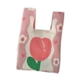 thumbnail image 4 of Bolso de muñeca con nudo pequeño Bolso de muñeca con nudo elegante Bolso de muñeca de crochet Bolso de compras informal Rosa, 4 of 8