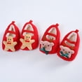 thumbnail image 5 of Baby Infant Newborn Christmas Shoes Plush Warm Snow Santa Claus Shoe, 5 of 5