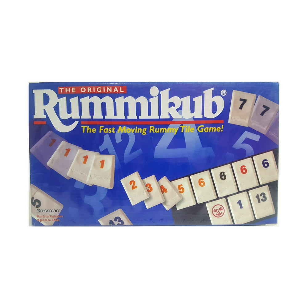 The Original Rummikub The Fast Moving Rummy Game
