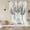 SeaGreen, variant on Black Grey Vintage Balloon Curtains 63 Inch Length for Living Room/Bedroom, Retro Abstract Art Rod Pocket Privacy Door Curtains Decorative Tie Up Shade for Window 52"x63"