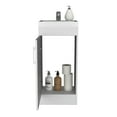 thumbnail image 7 of Madrid 16" Bathroom Vanity Single Door,Resin Sink and Faucet White,White Particle Board Bath Faucets Bathroom Vanities, 7 of 7