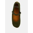 thumbnail image 4 of Nordeux Velcro Strap Mary Jane Ballerinas, 4 of 10