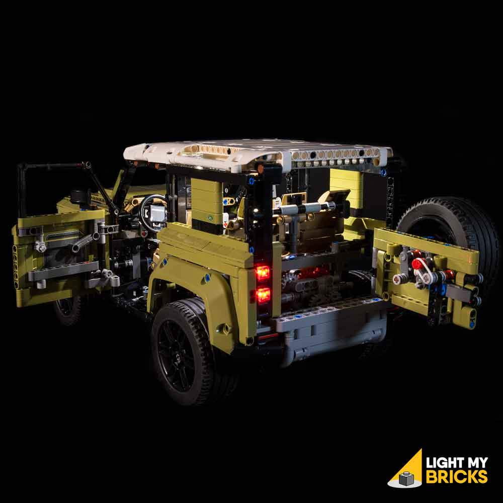 lego land rover defender light kit