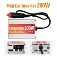 thumbnail image 2 of 600W Car Power Inverter DC to AC Power Converter With 5V 2A USB Sine Wave Car Inverter Charger Conversion Power ,Easy to Use, 2 of 7