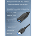 thumbnail image 6 of 1 x USB 3.0 Extension Cable-Black, 6 of 8