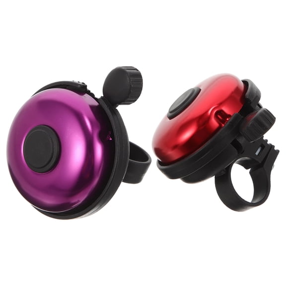 MERRYHAPY 2-Pack Adjustable Bike Bells for Mountain Bikes, Easy Installation, Loud Safety Horns for Outdoor Riding and Daily Commuting