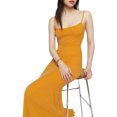 thumbnail image 2 of FOCUSNORM Femmes Bretelles Spaghetti Robe Sans Manches Été en Tricot Couleur Unie Longue Robe de Soirée pour la Plage Cocktail Boîte de Nuit, 2 of 6