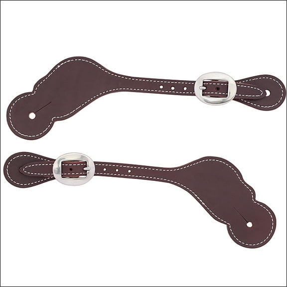 Weaver Harness Leather Working Cowboy Spur Straps W/ Non Rust Steel Hardware