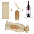 thumbnail image 4 of 10pcs Burlap Wine Bags with Drawstrings Wine Gift Bags Reusable Wine Bottle Covers with Ropes and Tags for Blind Wine Tasting Christmas Wedding Birthday Holiday Party Housewarming, 4 of 7