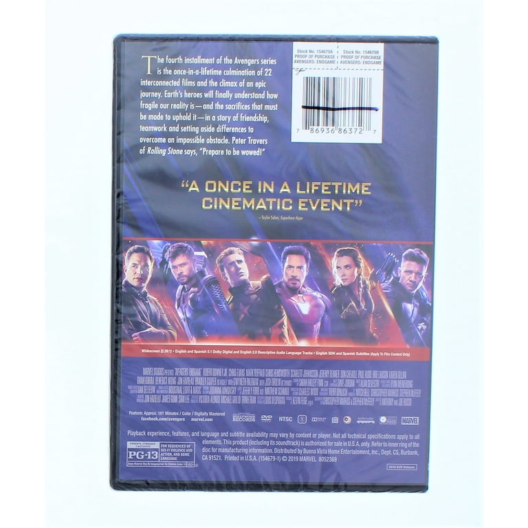 marvel DVD (iron man 〜 endgame + ) AVENGERS ENDGAME DVD SEALED MARVEL | eBay
