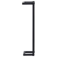 thumbnail image 3 of vidaXL Towel Rack Black 12.5x12.5x60 cm Iron, 3 of 4