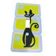 thumbnail image 1 of Placa de pared para interruptor de palanca, moderna y bonita, cubierta de repuesto para interruptor de luz Amarillo, 1 of 9