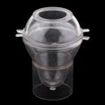thumbnail image 2 of Luzkey 10xPlastic Pear Shape Candle Mould Soap Mold for Candle Making Craft 105x75mm, 2 of 8