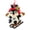 Penguin, variant on Kurt S. Adler 4.50In Clay Dough Cutie Animal Ornament, Tpr (Thermoplastic Rubber), Snowman T3770 Snowman