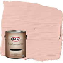 Glidden Fundamentals Peach Ash / Orange Semi-Gloss Exterior Paint, 1 Gallon