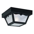 thumbnail image 1 of Westinghouse Lighting 6682200 Black Square One-Light Ceiling Porch Light, 1 of 2