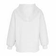 thumbnail image 4 of dazeni Teen Girls 5-15 Years Texture Zip Up Sweatshirts Kids Fashion Jacquard Hoodies Youth Long Sleeve Active Sport Jacket Coat with Pockets White 12 Years, 4 of 7