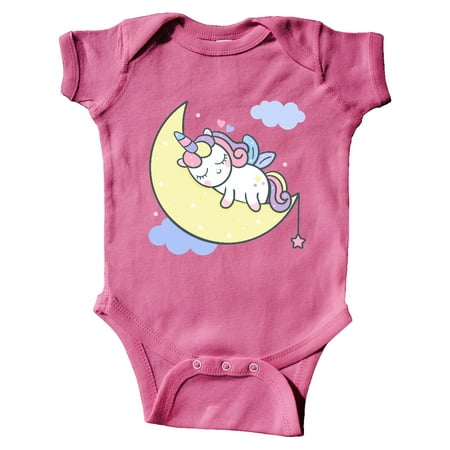 

Inktastic Unicorn Moon Gift Baby Girl Bodysuit
