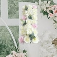 thumbnail image 5 of Arched Door Flower Row Realistic Flowers Panel for T Station Party Ceremony , White 1, 5 of 8