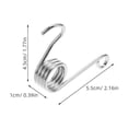 thumbnail image 2 of OULII 10Pcs Offroad Motorcycle Pedal Springs Silver Enhanced Control for Brake and Throttle Return, 2 of 8
