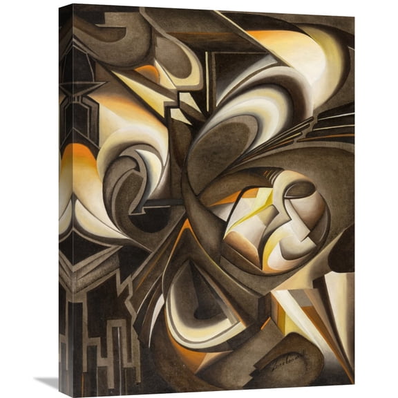 Global Gallery Laura Ceccarelli 'Uno di due' Canvas Wall Art