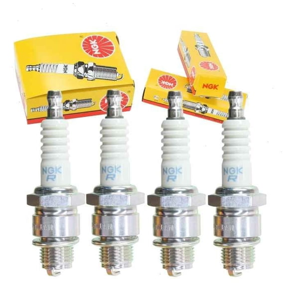 NGK OEM BR7HS-10 "NICKEL" Standard Plug Spark Plugs 1098 (Set of 4)