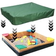 thumbnail image 3 of Sandbox Cover with Drawstring Waterproof Toys Sandpit Oxford Cloth Canopy Multi-purpose Protector Shelter Yard Furniture 180x180cm, 3 of 8