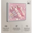 thumbnail image 2 of Bubble Pop Sneakers II Canvas Girl Sneaker Prints by Art Remedy, White Frame, 40" x 40", 2 of 7