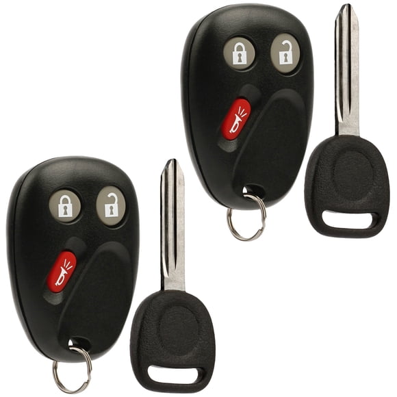 Control remoto de entrada sin llave con llave de encendido para Chevy