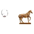 thumbnail image 1 of Portabotellas de vino,Soporte para botellas de vino,soporte para botellas de vino,estante de hierro,Estatuas de caballos,Estatuas de caballos Figura de caballo Figura de caballo,Escultura de, 1 of 8